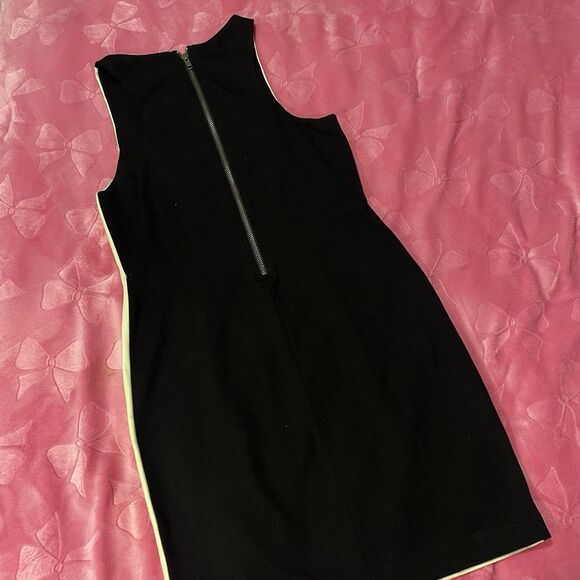 Sanctuary Mini Dress Two Tone Beige Ivory And Black Size Small - Picture 4 of 8